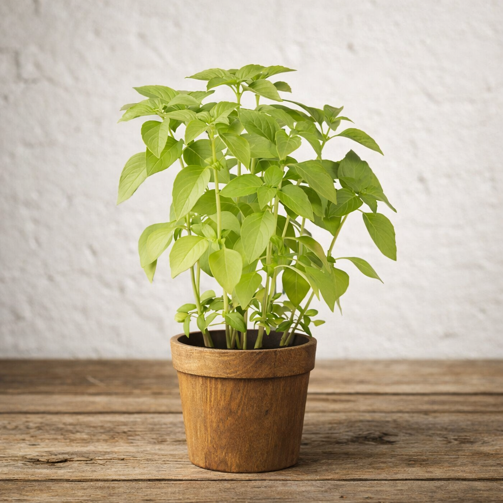 Albahaca Basil Mr lemon Burns