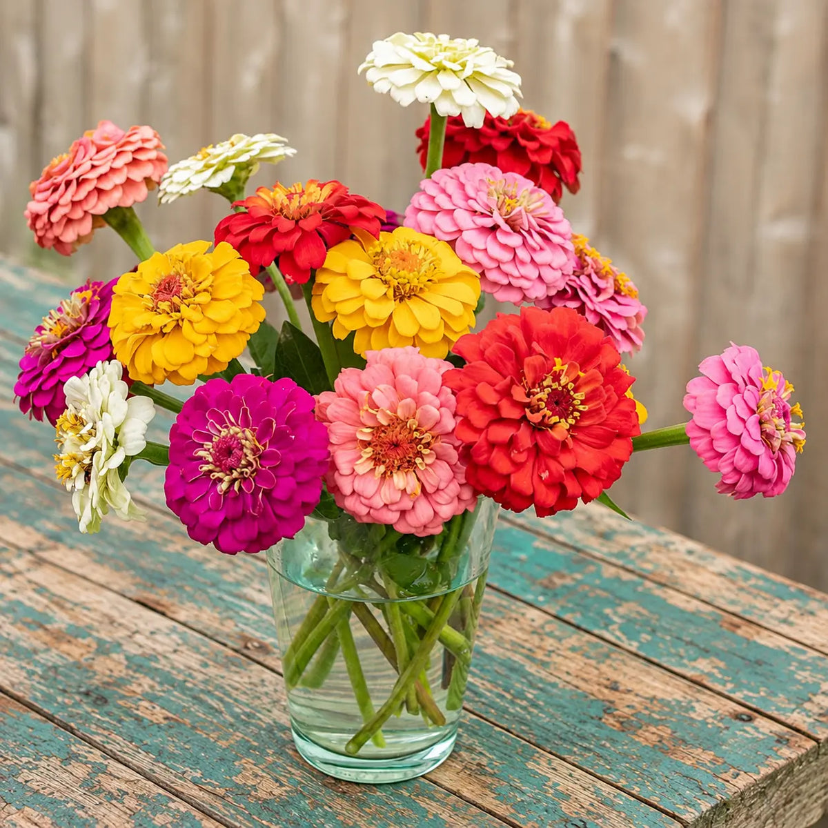 Zinnia Mezcla gigante de Benary